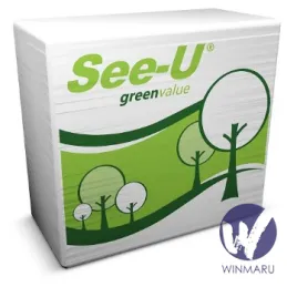 SEE U Facial Tissue 650gr Green Value